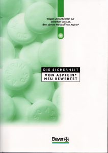 Sicherheit Aspirin